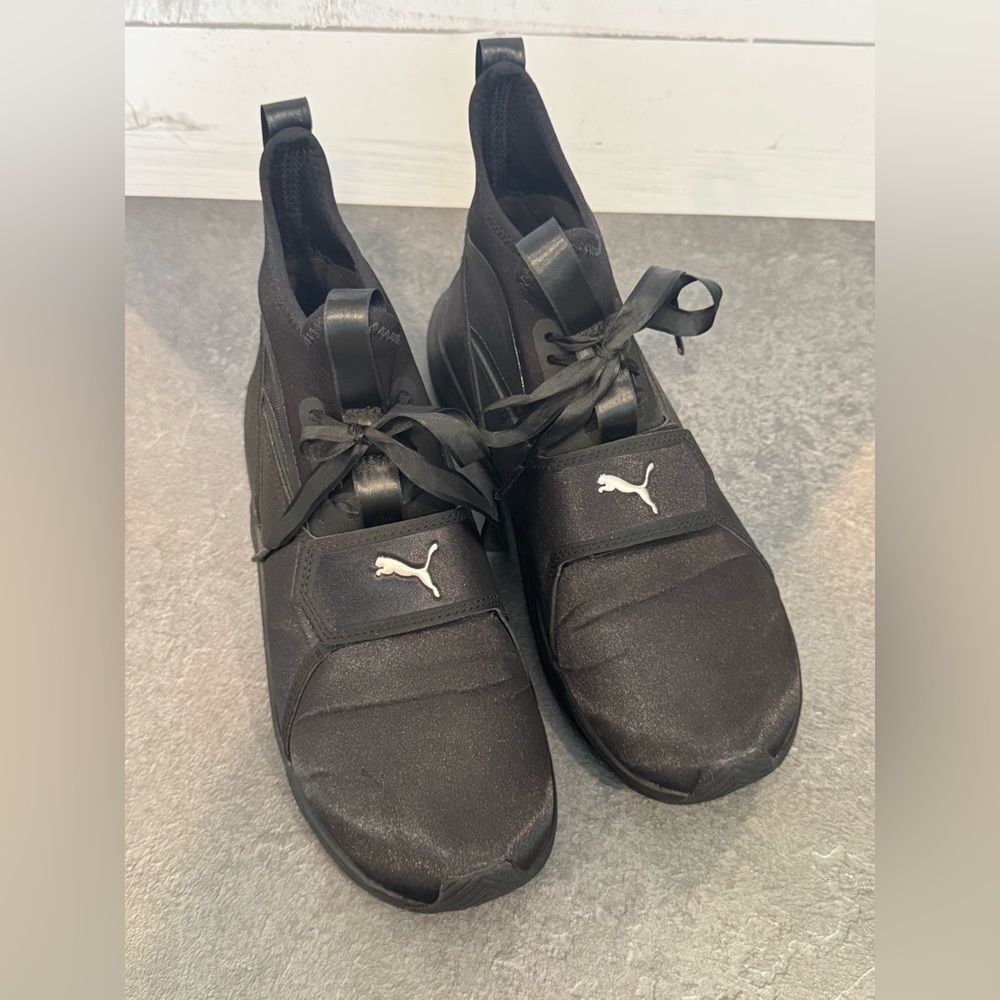 Puma "Phenom Satin" Sneakers Black Size Women’s 6